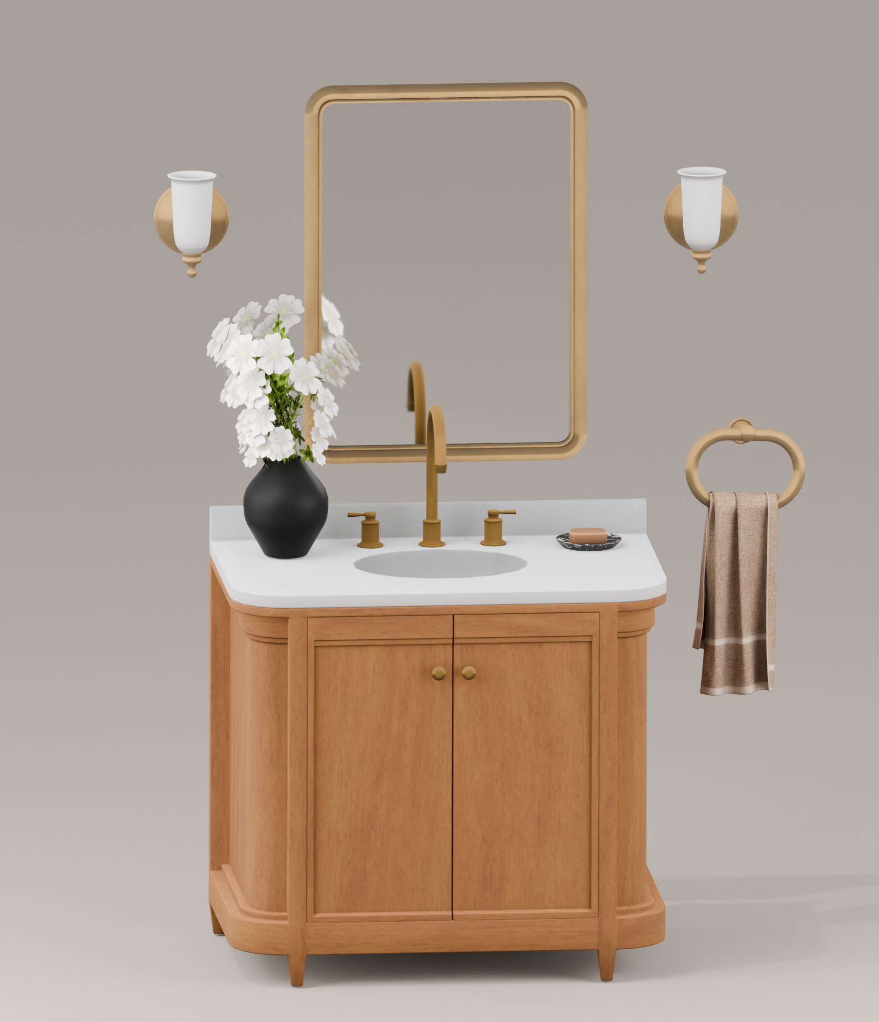 Сет Theodora Vanity Set Sims 4