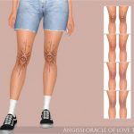 Татуировка Oracle of Love Tattoo Sims 4 Татуировка Oracle of Love Tattoo Sims 4