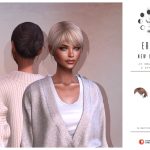 Прическа Eris Hair Sims 4 Прическа Eris Hair Sims 4
