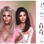 Прическа Gravity Hair Sims 4 Прическа Gravity Hair Sims 4