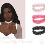 Чокер для симочек «Lace Choker»