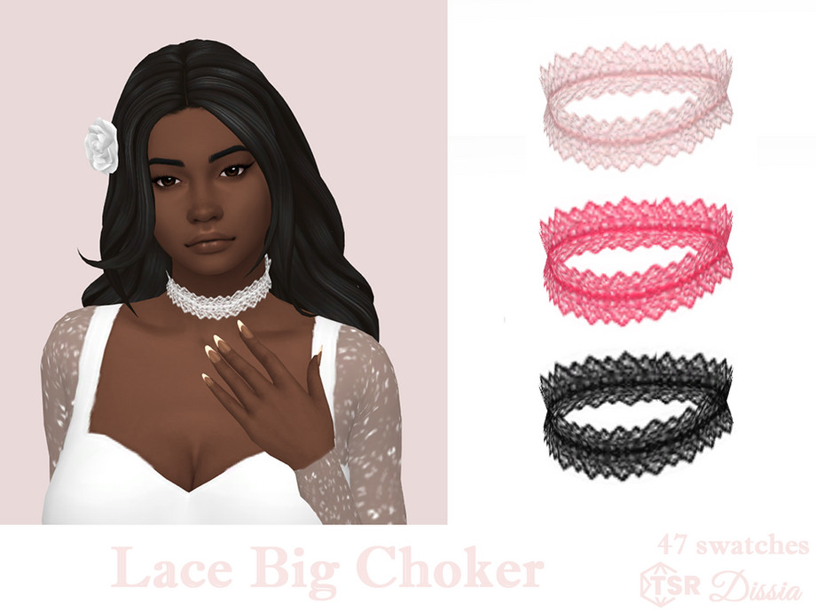 Чокер для симочек «Lace Choker»