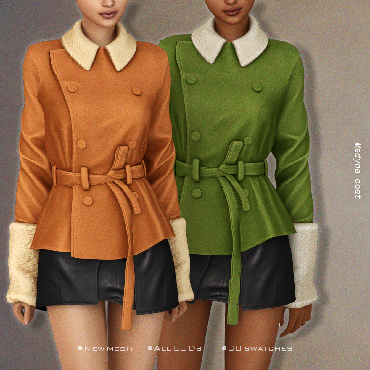Демисезонная коллекция Sepia CC Collection Sims 4