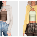 Кардиган с топом для симочек "Leah Cardigan" Кардиган с топом для симочек «Leah Cardigan»
