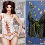 Комплект нижнего белья для симочек "Polka dot" Комплект нижнего белья для симочек «Polka dot»