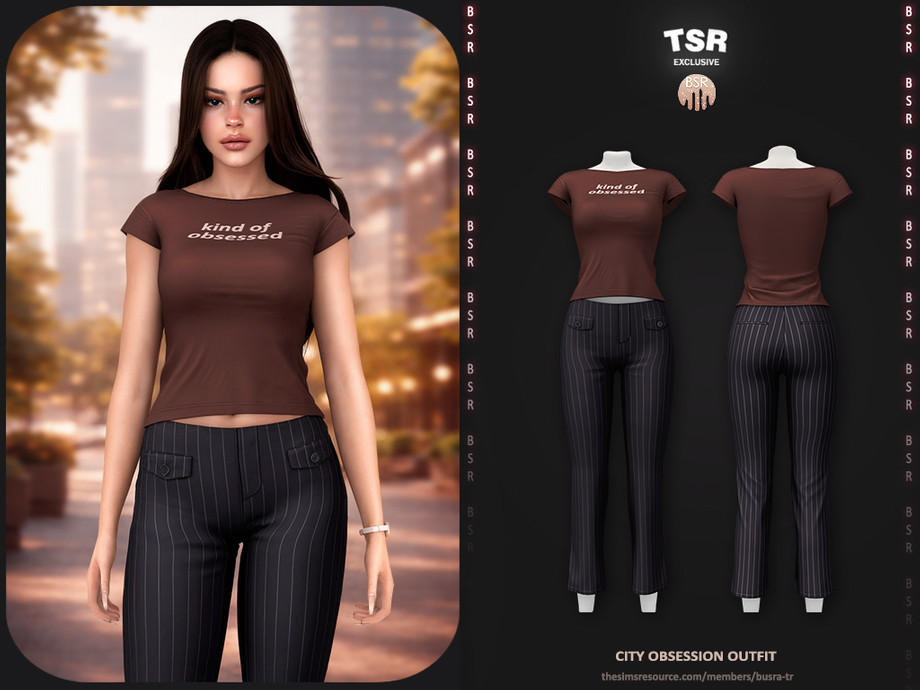Комплект одежды для симочки «SET-City Obsession Outfit»