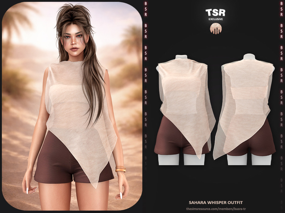 Комплект одежды для симочки «SET-Sahara Whisper Outfit»