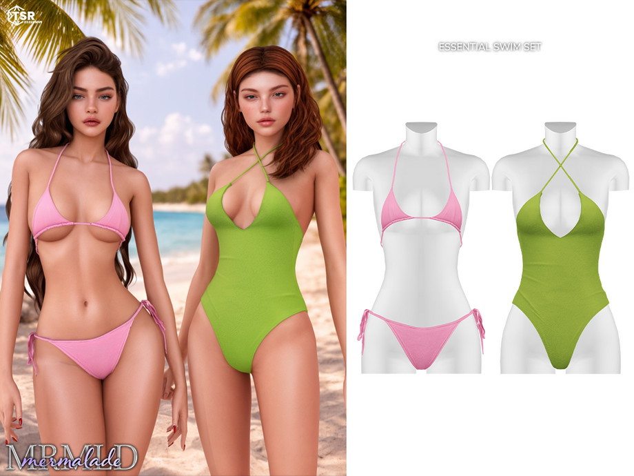 Купальники для симочек «Essential Swim Set»