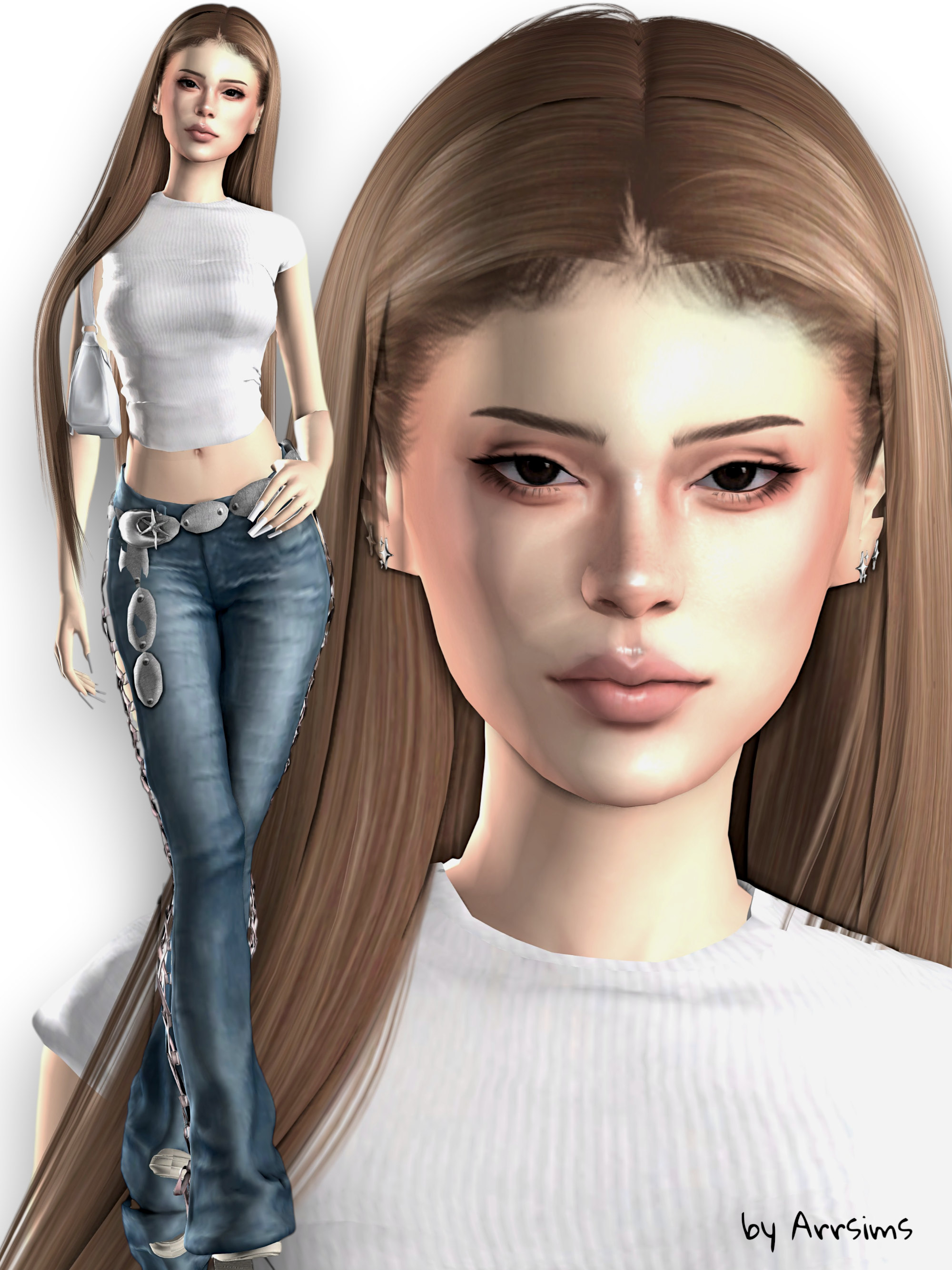 Персонаж Леа Леманн Sims 4