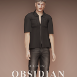 Мужская рубашка "Obsidian Shirt" Мужская рубашка «Obsidian Shirt»