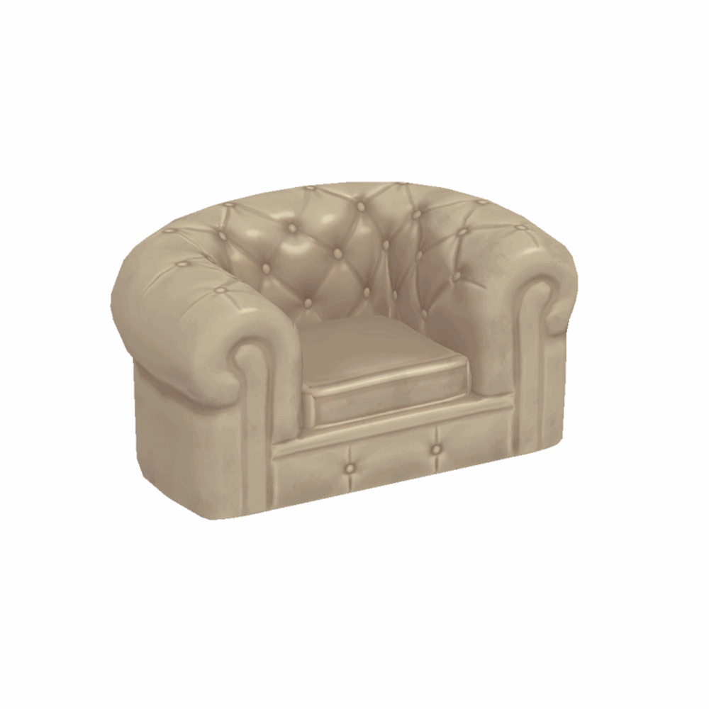 Набор мебели для гостиной Settee Sims 4