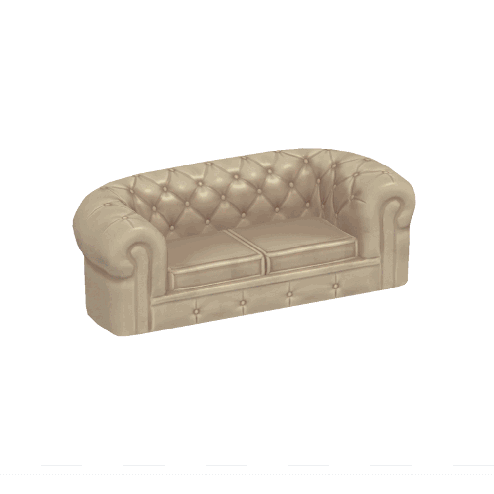 Набор мебели для гостиной Settee Sims 4