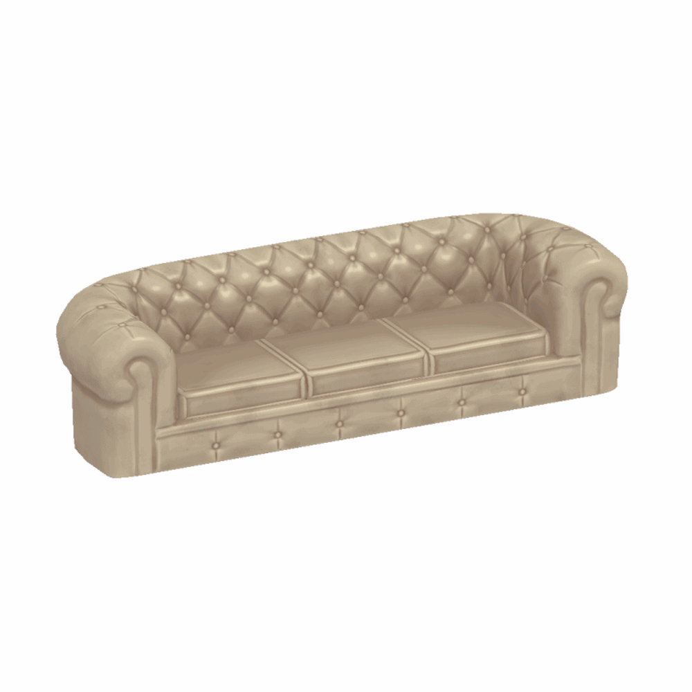 Набор мебели для гостиной Settee Sims 4