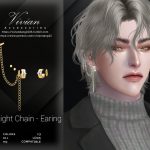 Пирсинг сет Twilight Chain Sims 4