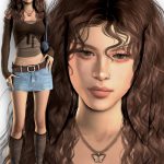 Персонаж Рейчел Лайнс Sims 4 Персонаж Рейчел Лайнс Sims 4