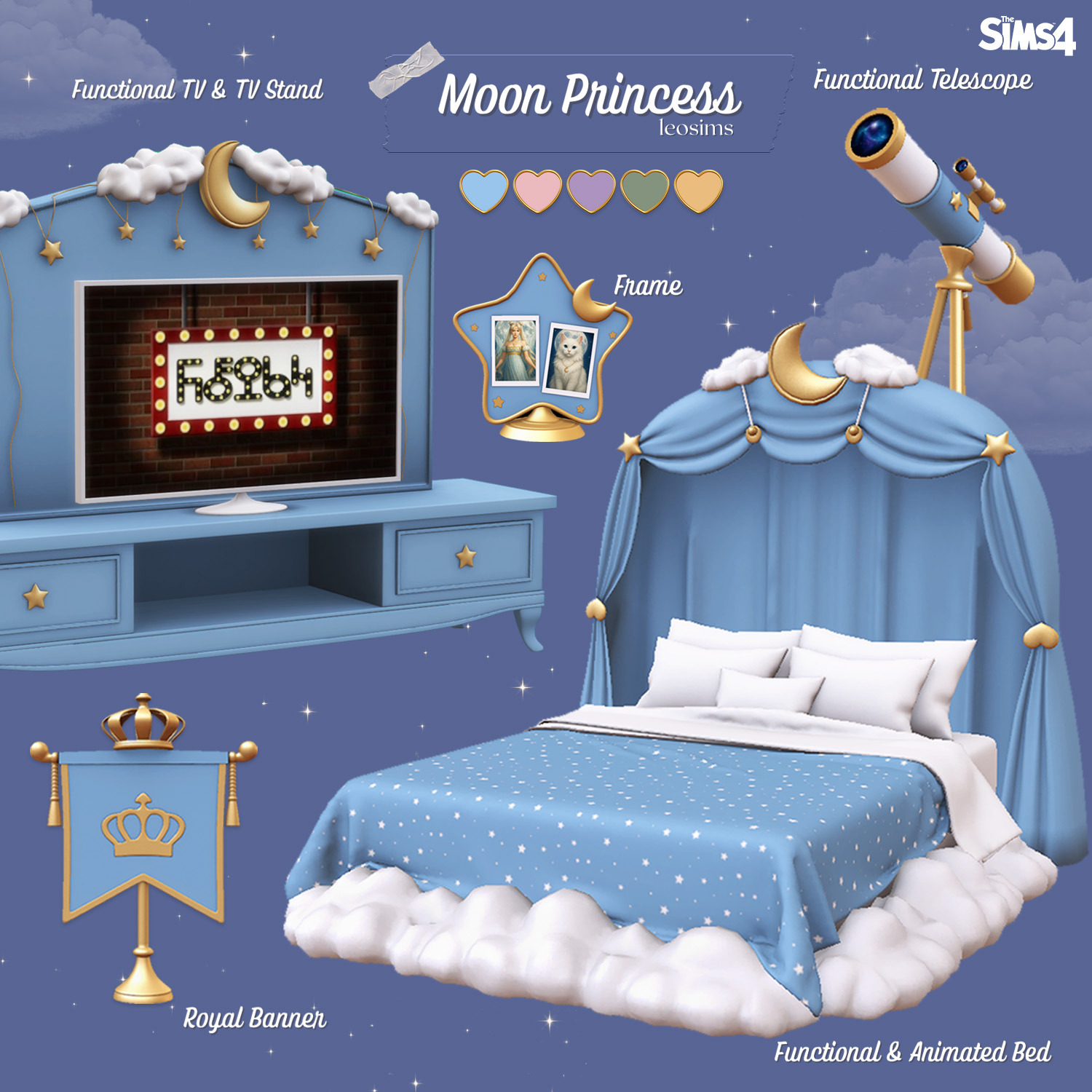 Спальня «Moon Princess»