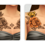 Татуировка для груди "Rina Tattoo" Татуировка для груди «Rina Tattoo»