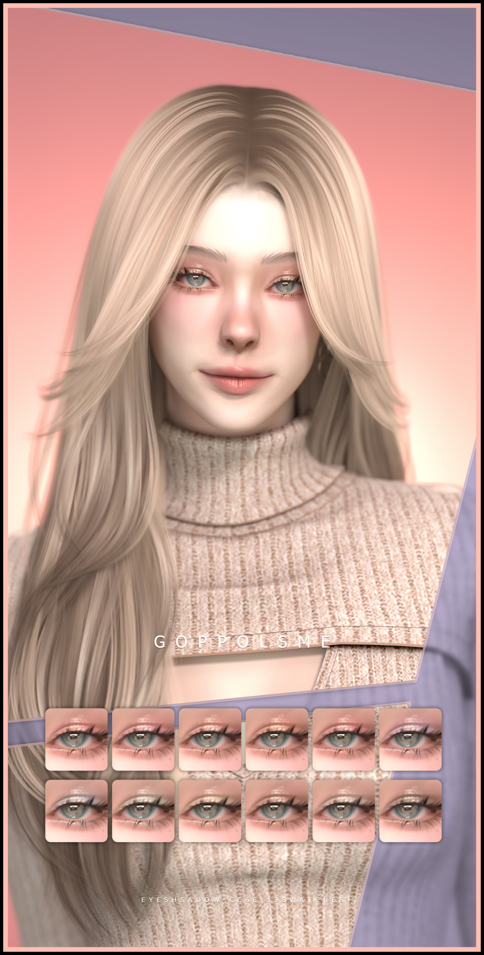 Тени для век «Eyeshadow CC 66»