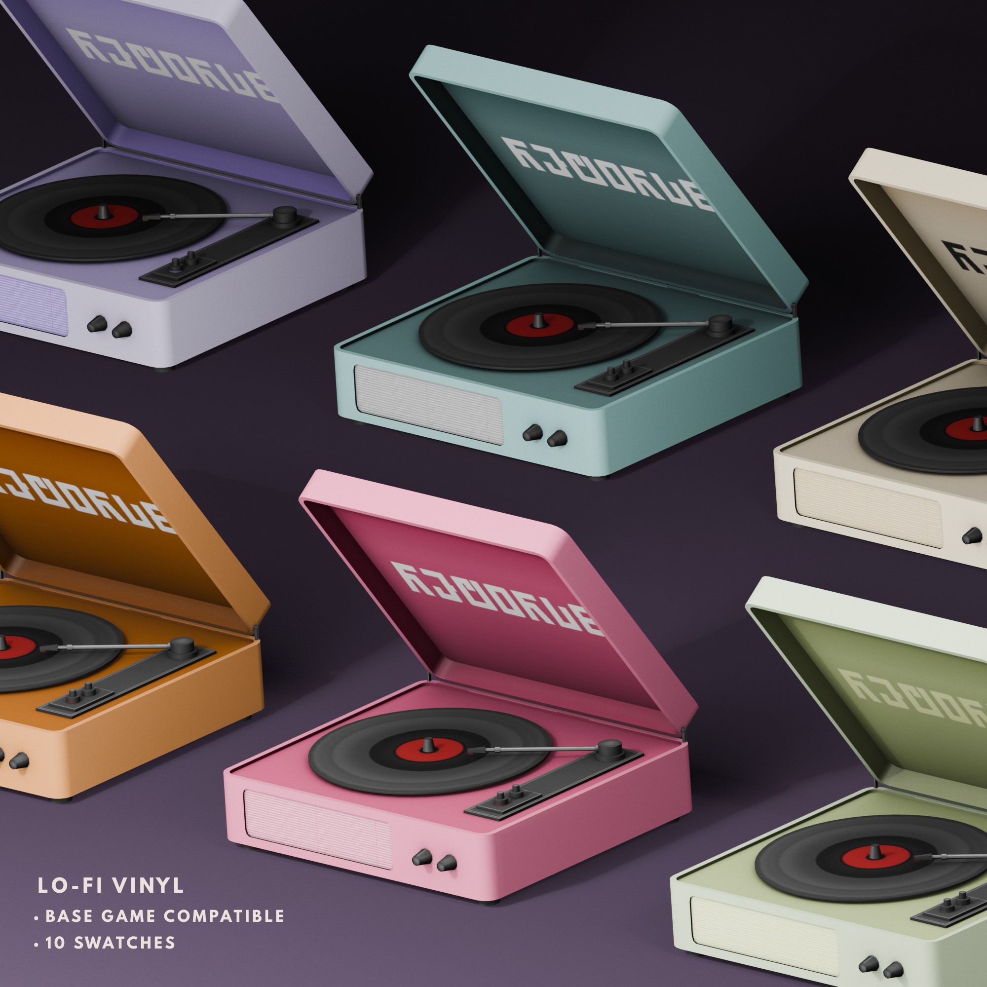 Виниловый проигрыватель «LO-FI VINYL»