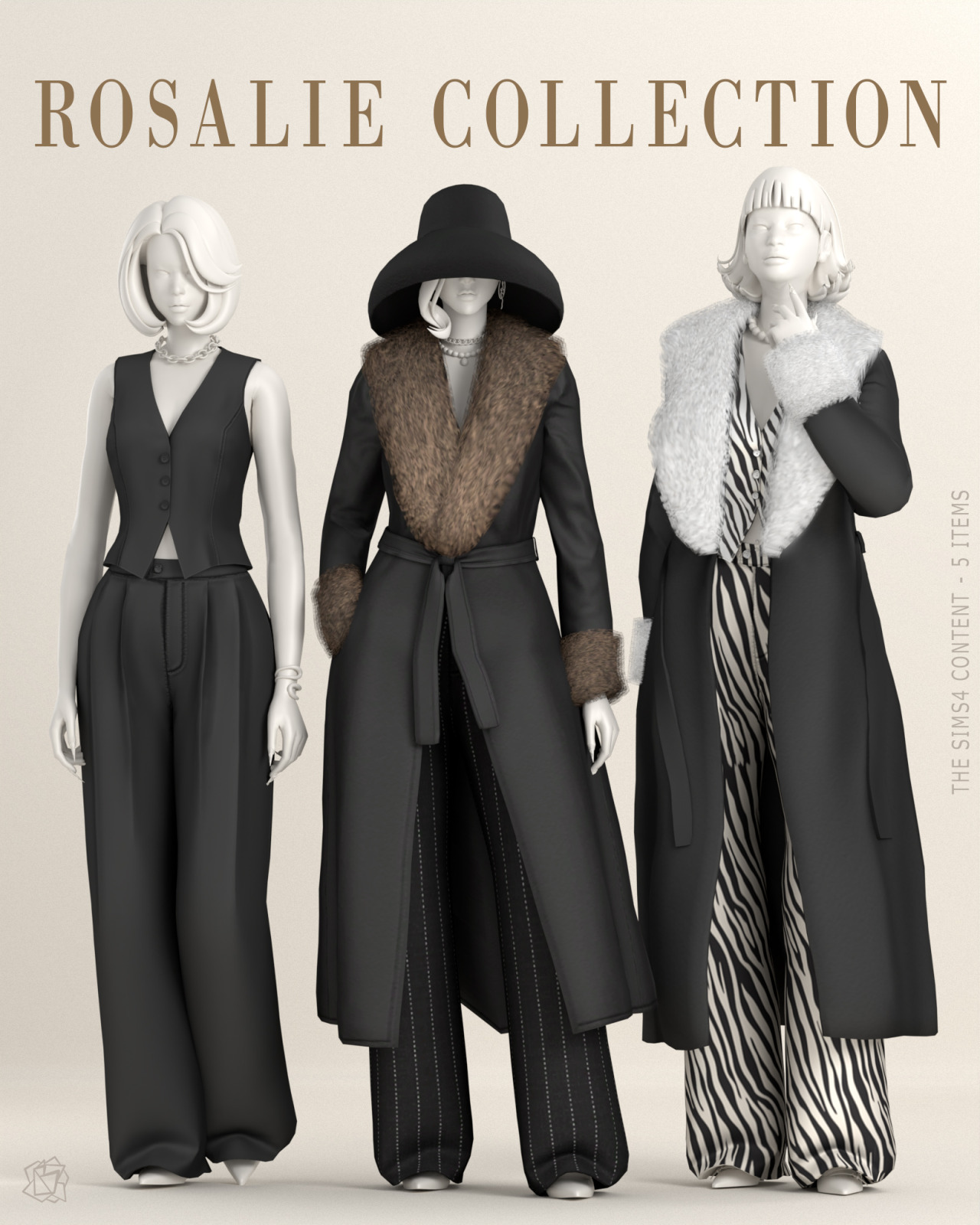 Женская мини-коллекция «Rosalie Collection»