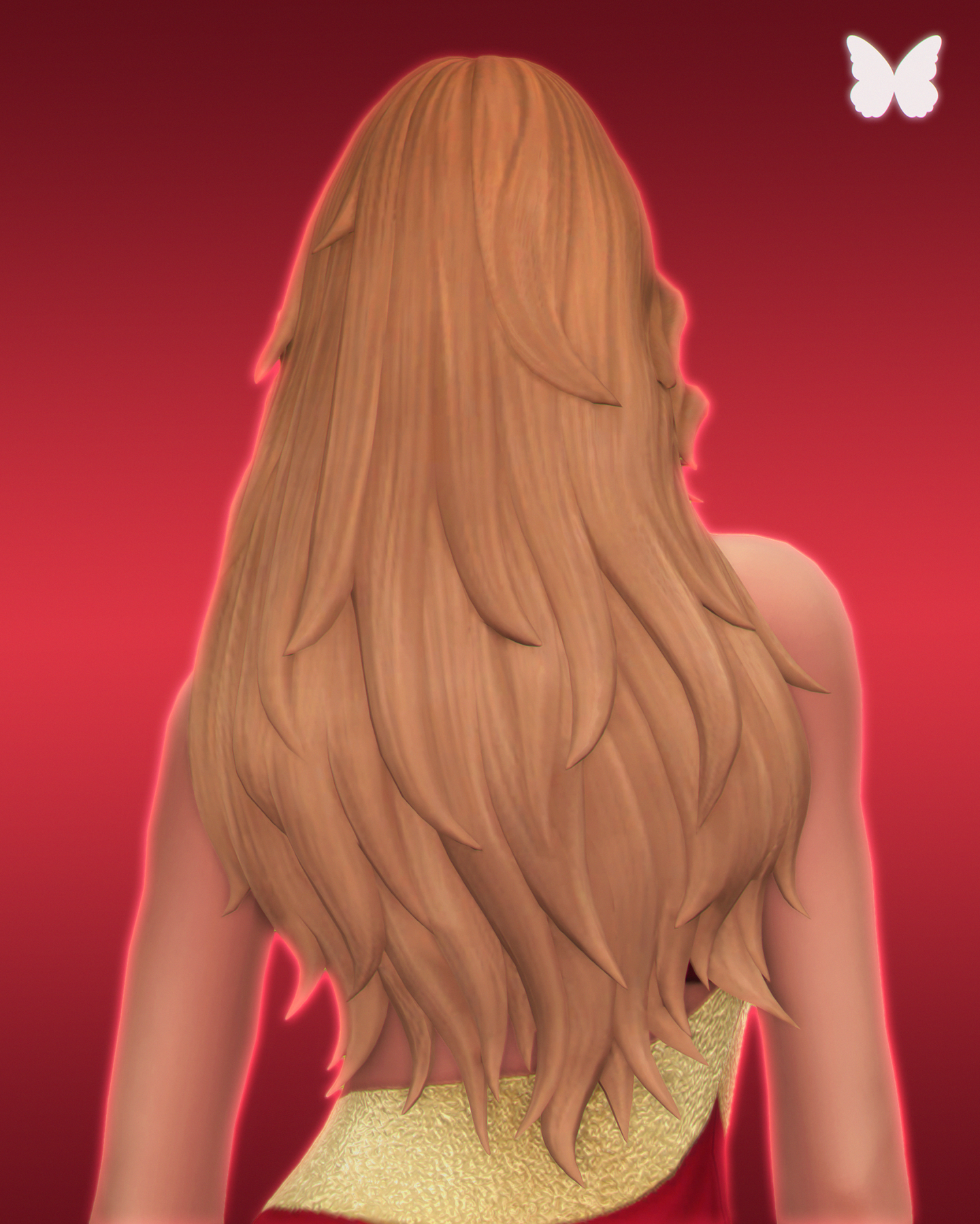 Женская прическа Emancipation Hair Sims 4