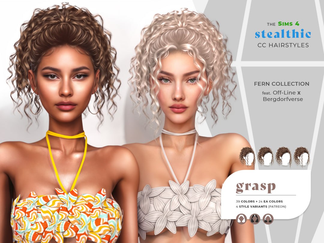 Женская прическа «Grasp Hair»