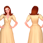 Женская прическа Hair Bree Van de Kamp Sims 4 Женская прическа Hair Bree Van de Kamp Sims 4