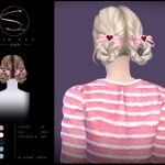 Женская прическа S-Club TS4 Hair 010426 Sims 4 Женская прическа S-Club TS4 Hair 010426 Sims 4