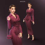 Элегантный сет Valentina Set для Sims 4 Элегантный сет Valentina Set для Sims 4