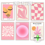 Картины Pink Passion для Sims 4 Картины Pink Passion для Sims 4