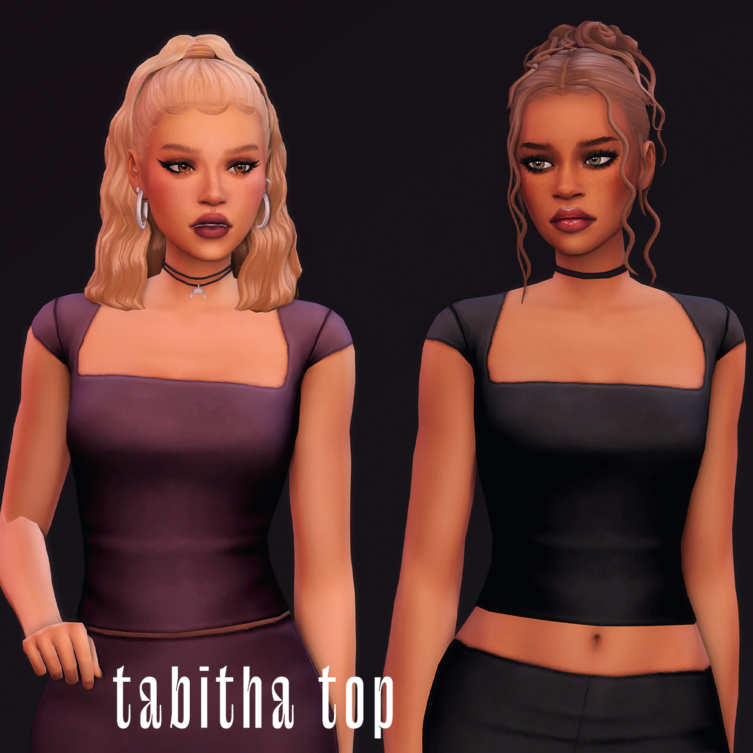 Коллекция женской одежды ritual II collection для Sims 4