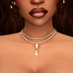 Комплект аксессуаров giselle jewelry set для Sims 4 Комплект аксессуаров giselle jewelry set для Sims 4