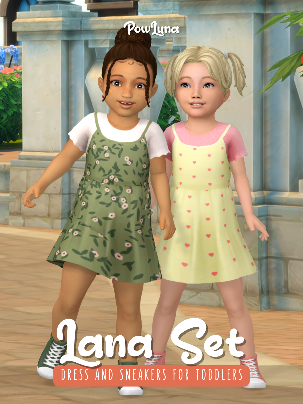 Комплект для малышек LANA set для Sims 4