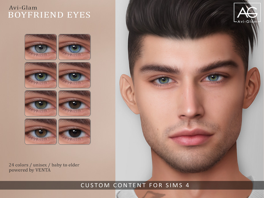Линзы Boyfriend Eyes для Sims 4