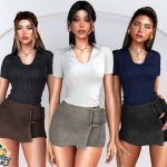 Офисный сет Office Chic Set для Sims 4