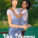 Сет для мамы и ребёнка LIKE MOMMY set для Sims 4