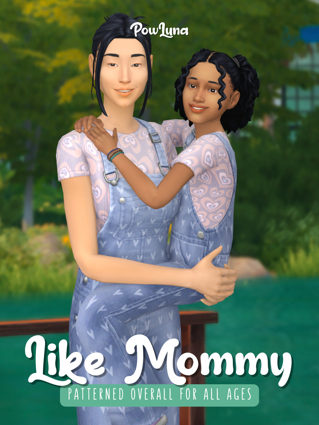 Сет для мамы и ребёнка LIKE MOMMY set для Sims 4