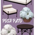 Сет для патио Posh Patio для Sims 4 Сет для патио Posh Patio для Sims 4