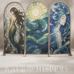Ширма Wave Whispers Screen Divider для Sims 4 Ширма Wave Whispers Screen Divider для Sims 4