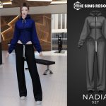 Спортивный комплект Nadia — Set для Sims 4 Спортивный комплект Nadia — Set для Sims 4