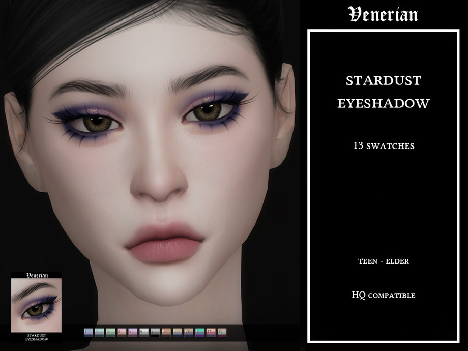 Тени для век Stardust Eyeshadow для Sims 4