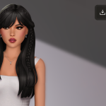 Женская причёска Birdie Hair для Sims 4 Женская причёска Birdie Hair для Sims 4