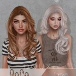 Женская причёска Freya для Sims 4 Женская причёска Freya для Sims 4