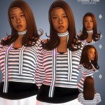Женская причёска millie hair для Sims 4 Женская причёска millie hair для Sims 4