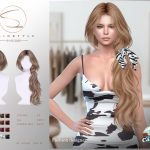 Женская причёска WAVY HAIRSTYLE — Careers Collection для Sims 4 Женская причёска WAVY HAIRSTYLE — Careers Collection для Sims 4