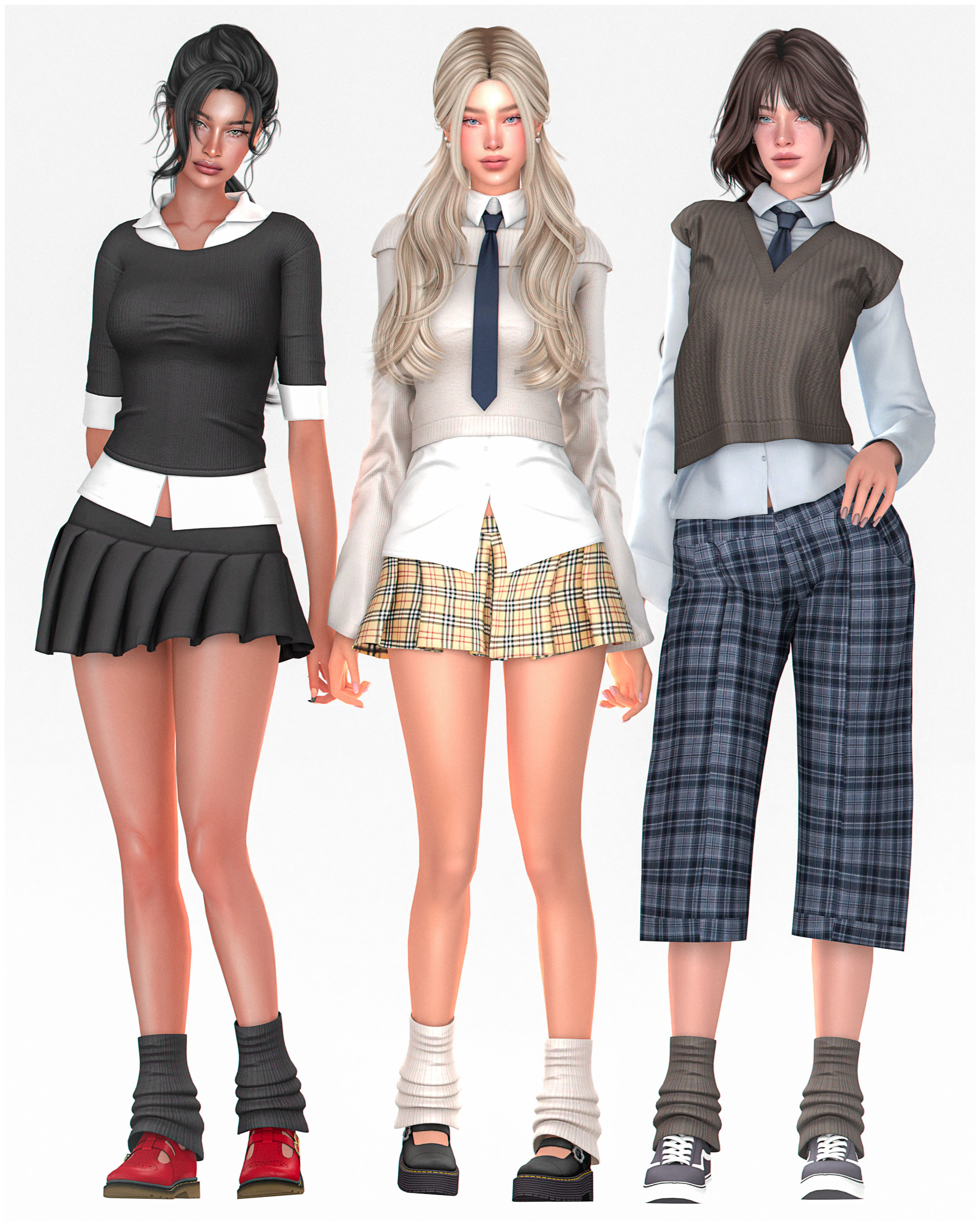 Учебная мини-коллекция Study Session для Sims 4