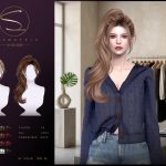 Женская причёска Ponytail Hairstyle для Sims 4 Женская причёска Ponytail Hairstyle для Sims 4