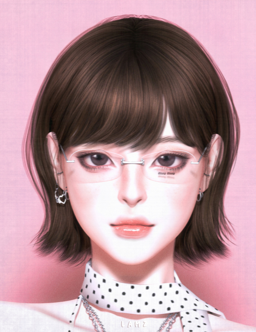Женская причёска SoftBobHairstyles для Sims 4