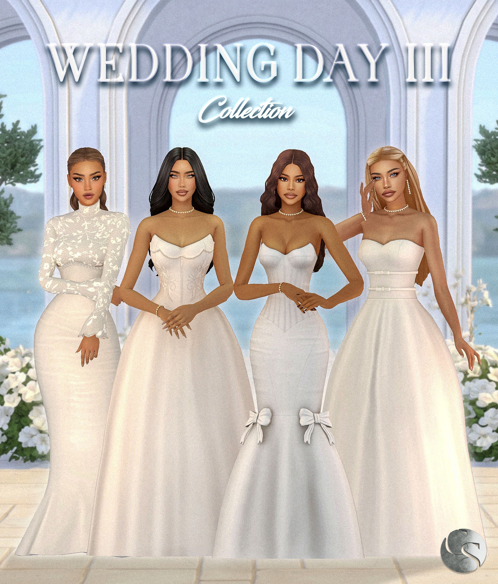 Свадебная коллекция Wedding Day III Collection для Sims 4