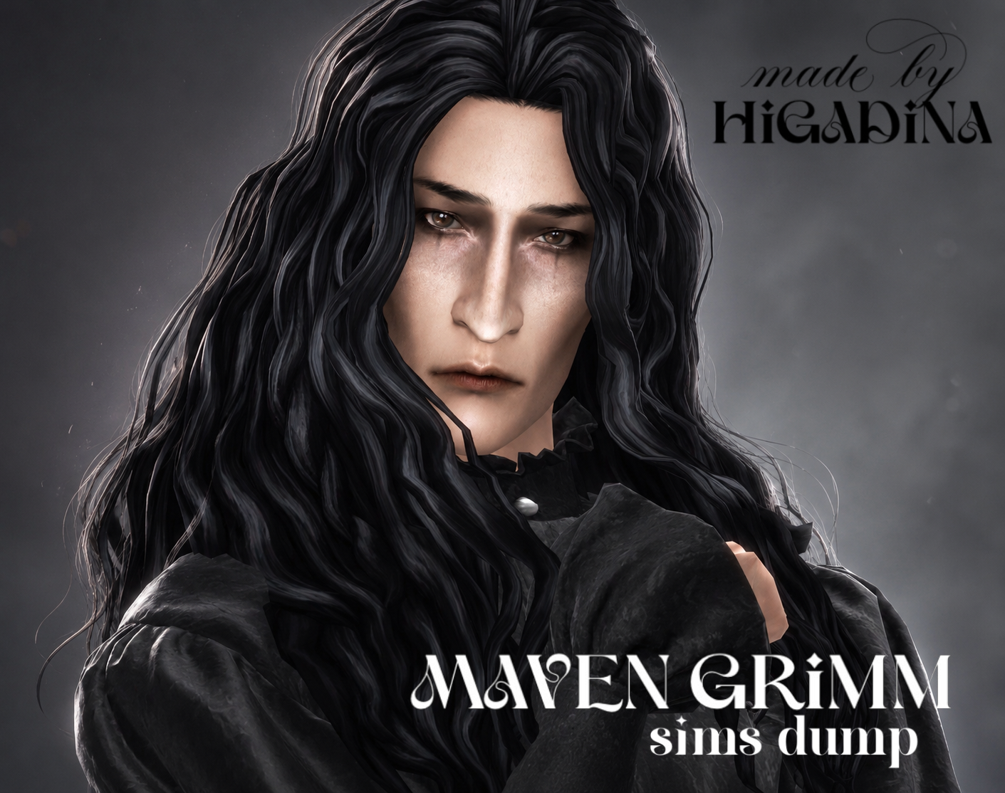 Maven Grimm by HiGadina для Sims 4